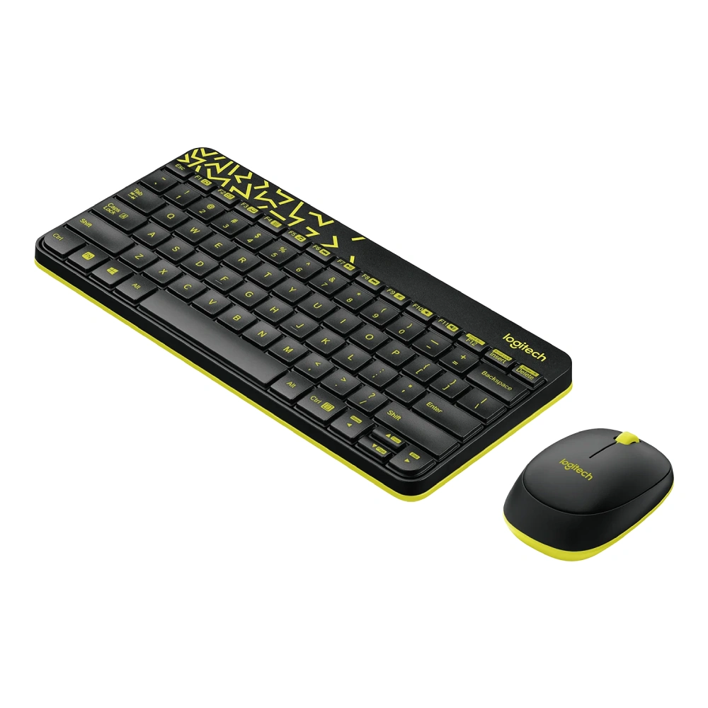LOGITECH WIRELESS KEYBOARD MOUSE COMBO MK240 NANO BLACK view 3